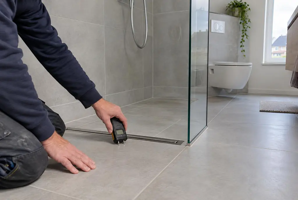 Lekdetectie Ommen – badkamer in een nieuwbouwwoning